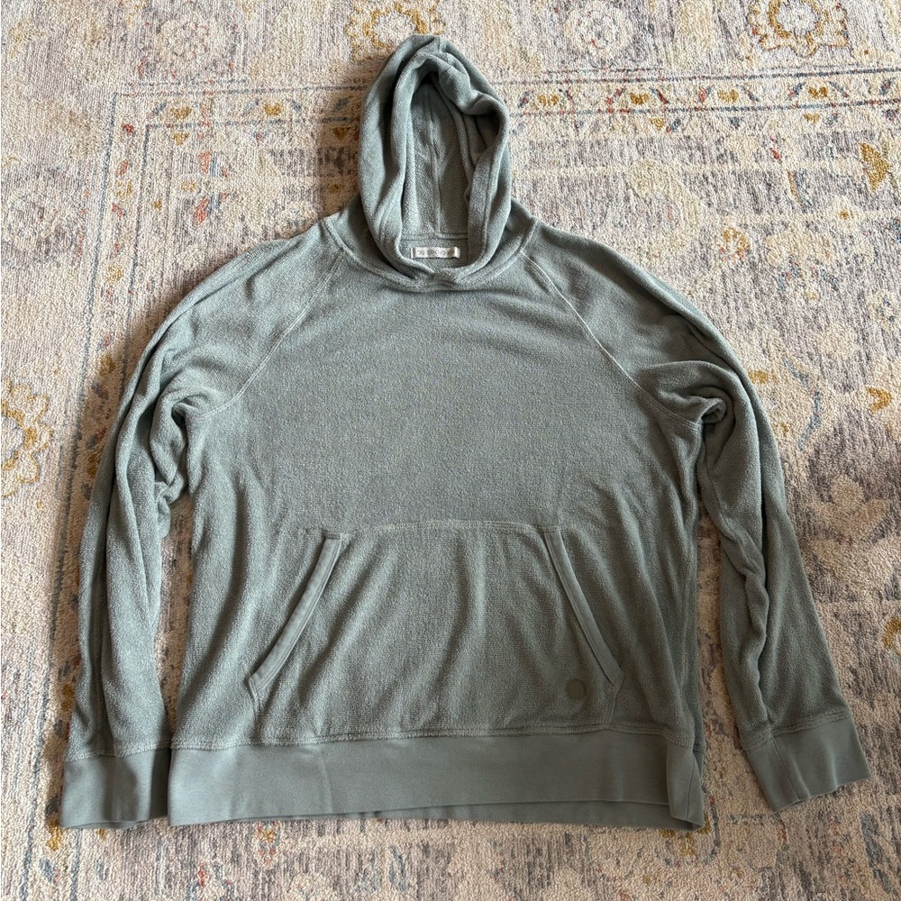 Outerknown Turquoise Hoodie